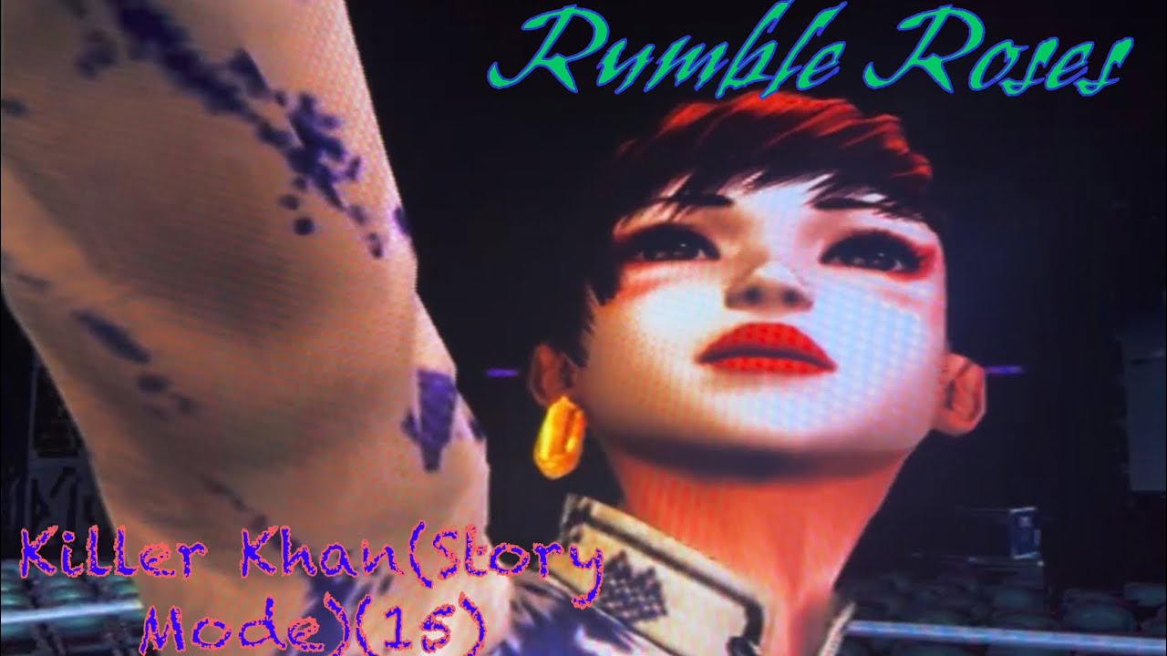 Rumble Roses PS2 - Killer Khan(Story Mode)(15)