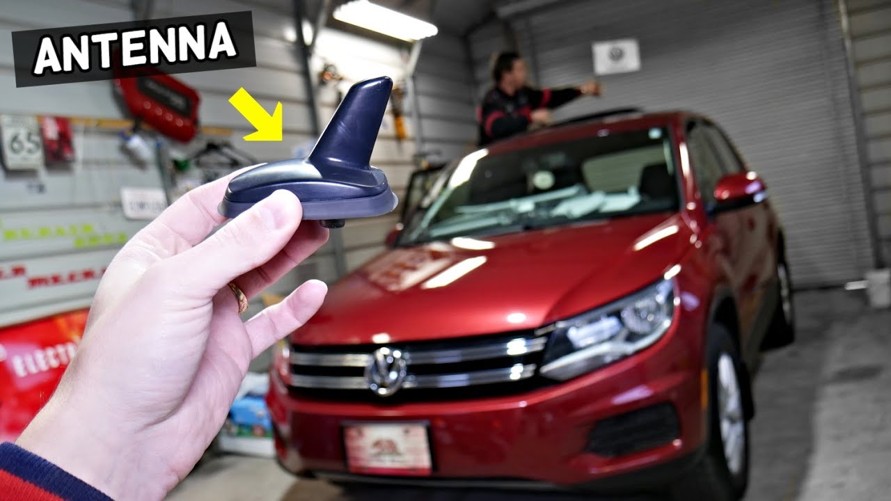 VW TIGUAN ROOF ANTENNA REPLACEMENT REMOVAL