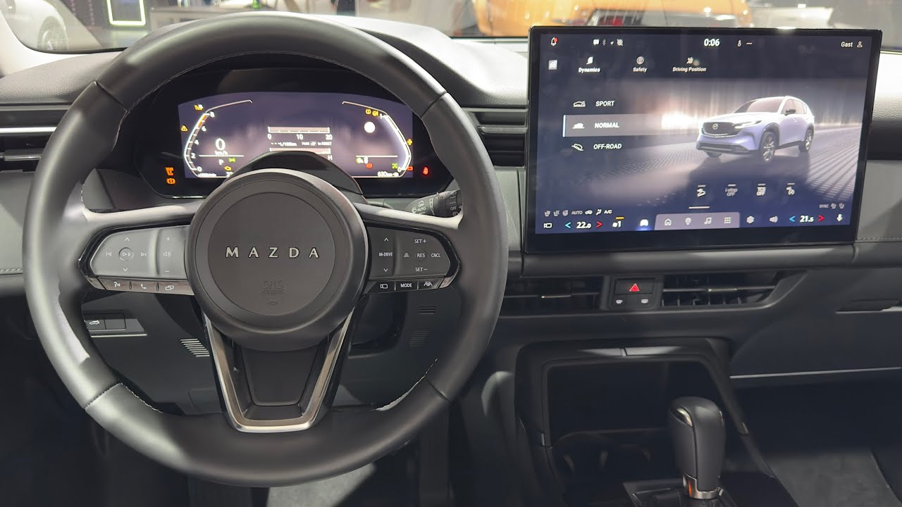 Обзор мультимедийной системы Mazda CX-5 2026