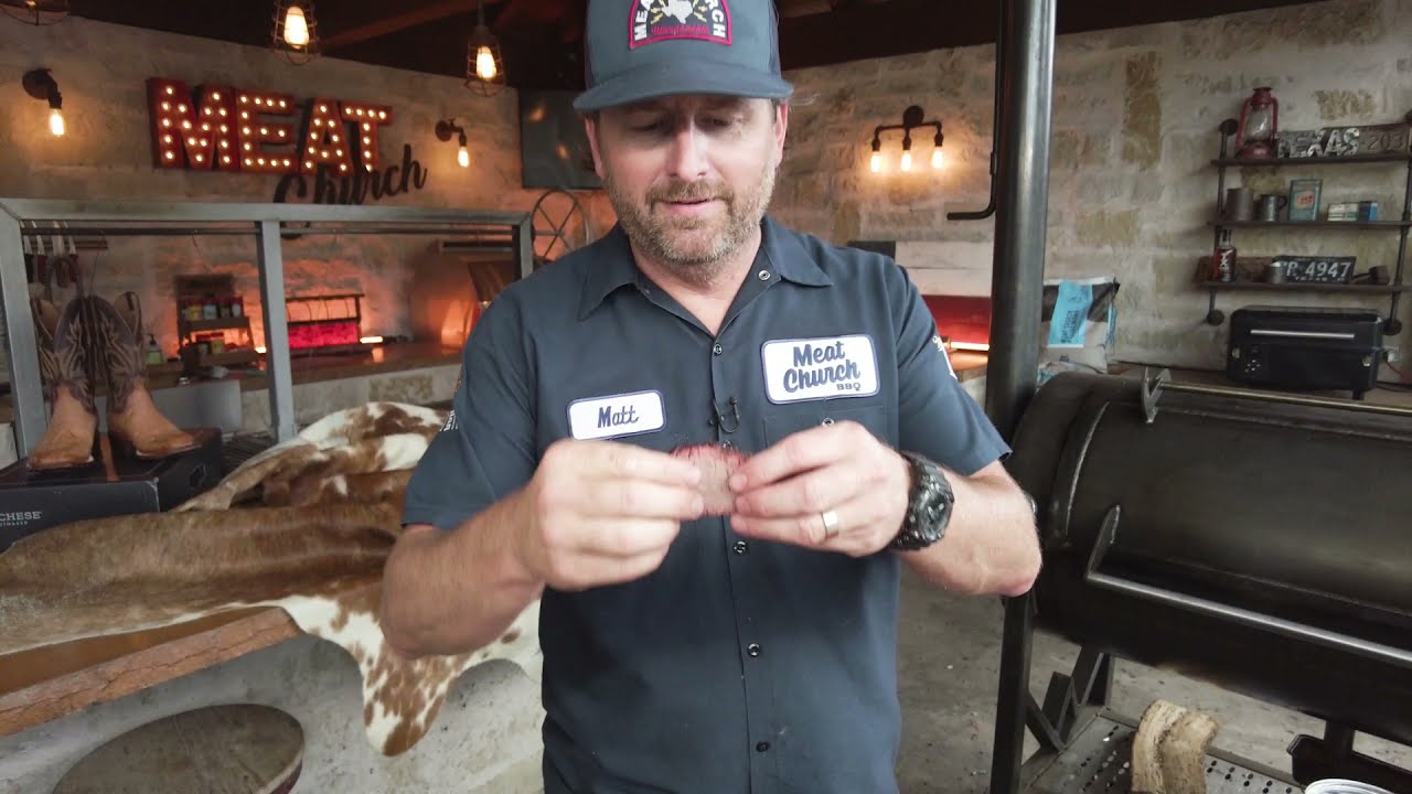 Meat Church Tri-Tip on a Mill Scale 94 Gallon Smoker