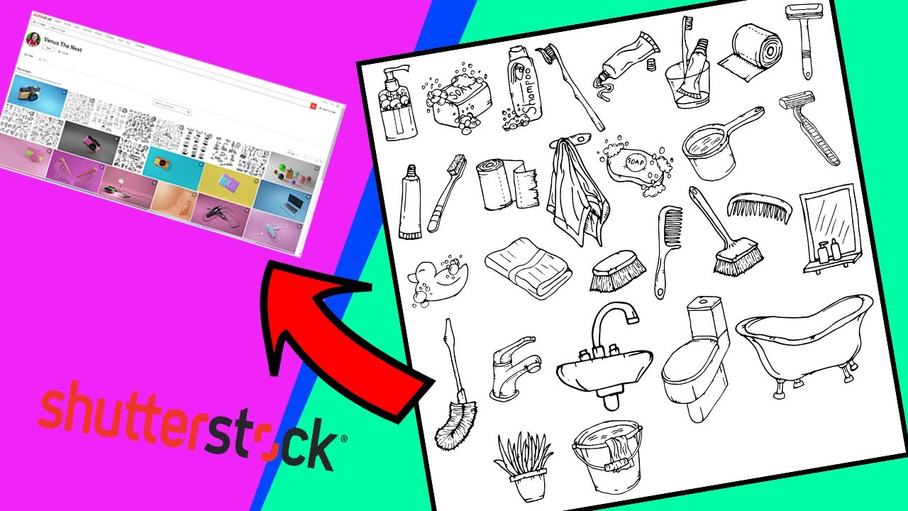 Cara Mudah Membuat Gambar Vector | Drawing Bath Tool