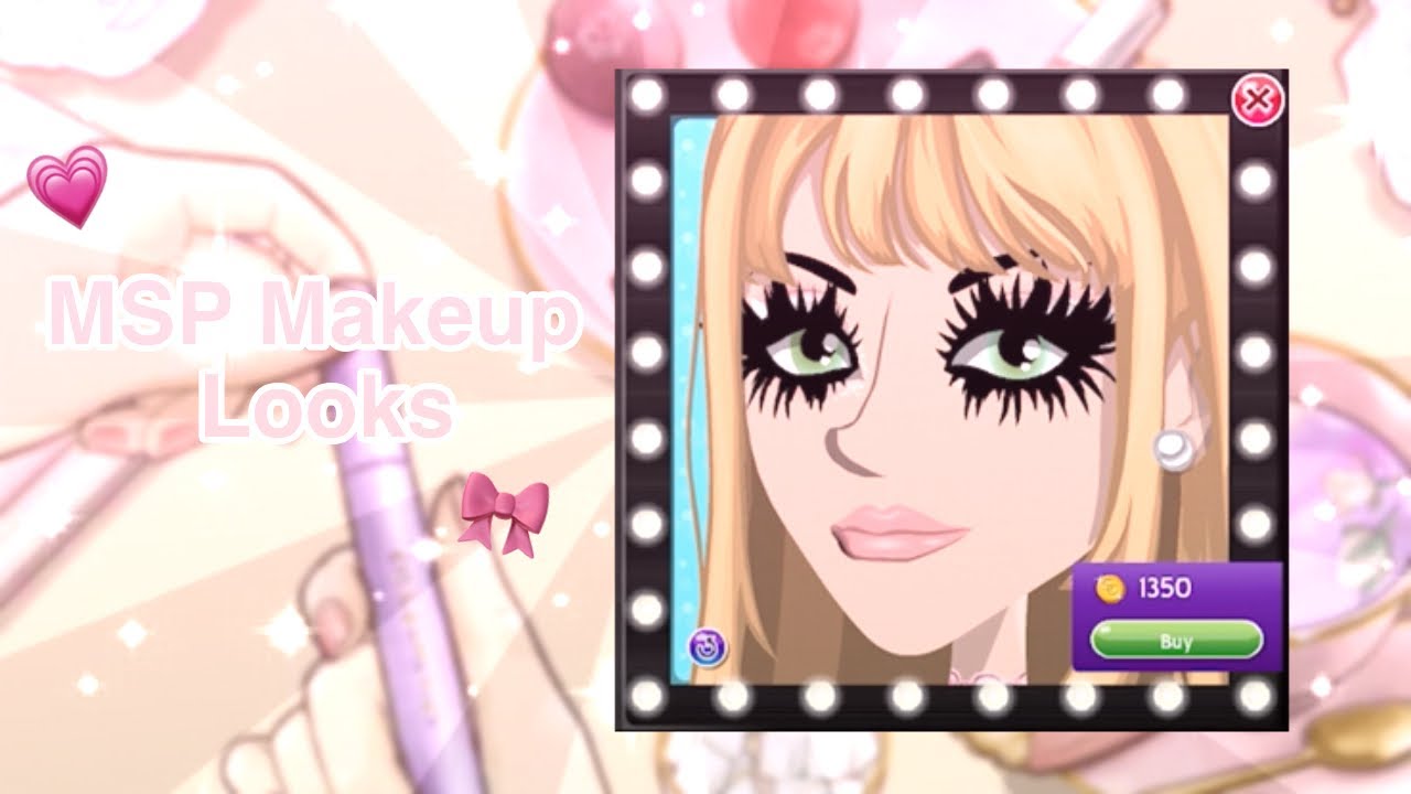 MSP Makeup Looks to try on your MSP Character *PART 2* 💗🎀
