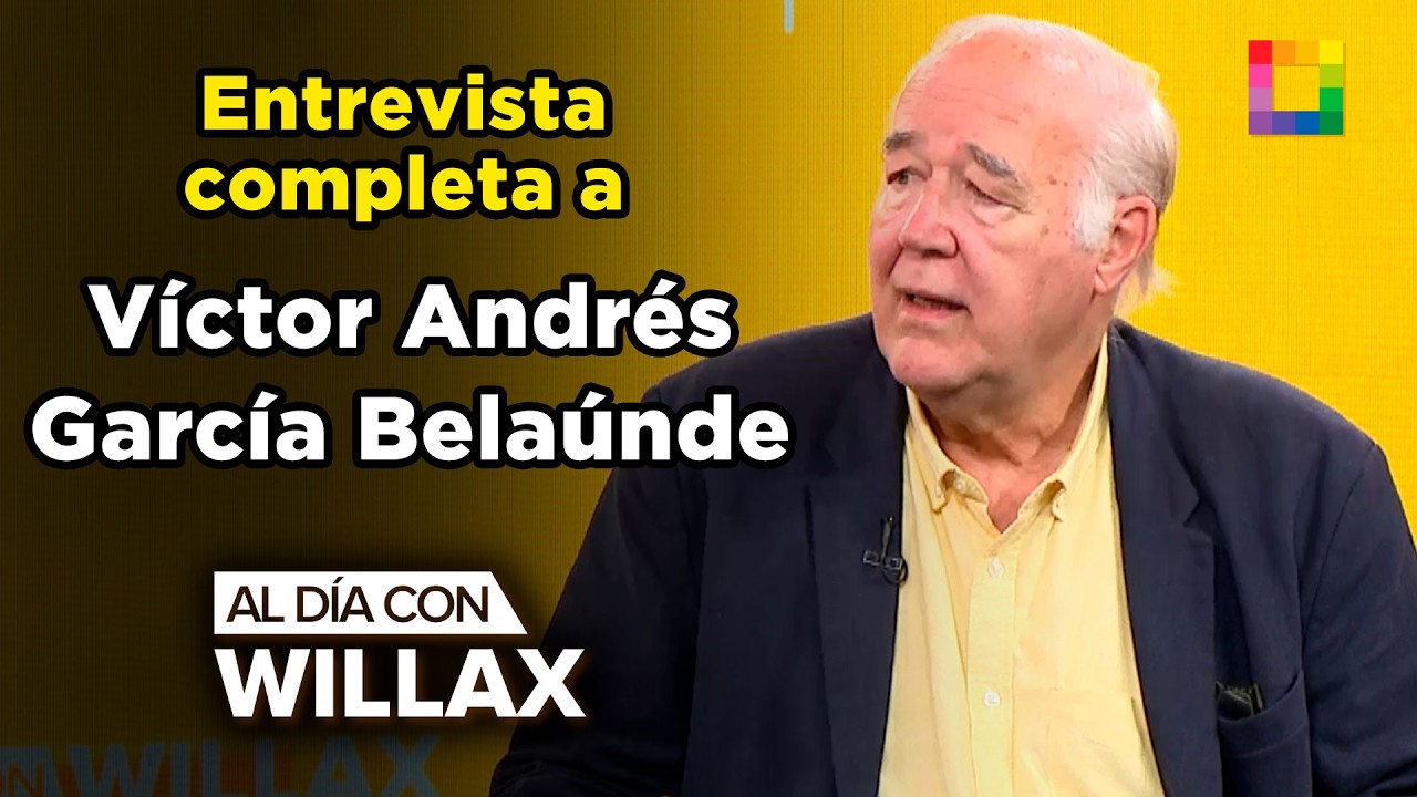 Al Día con Willax - FEB 16 - ENTREVISTA COMPLETA A VÍCTOR ANDRÉS GARCÍA BELAÚNDE | Willax