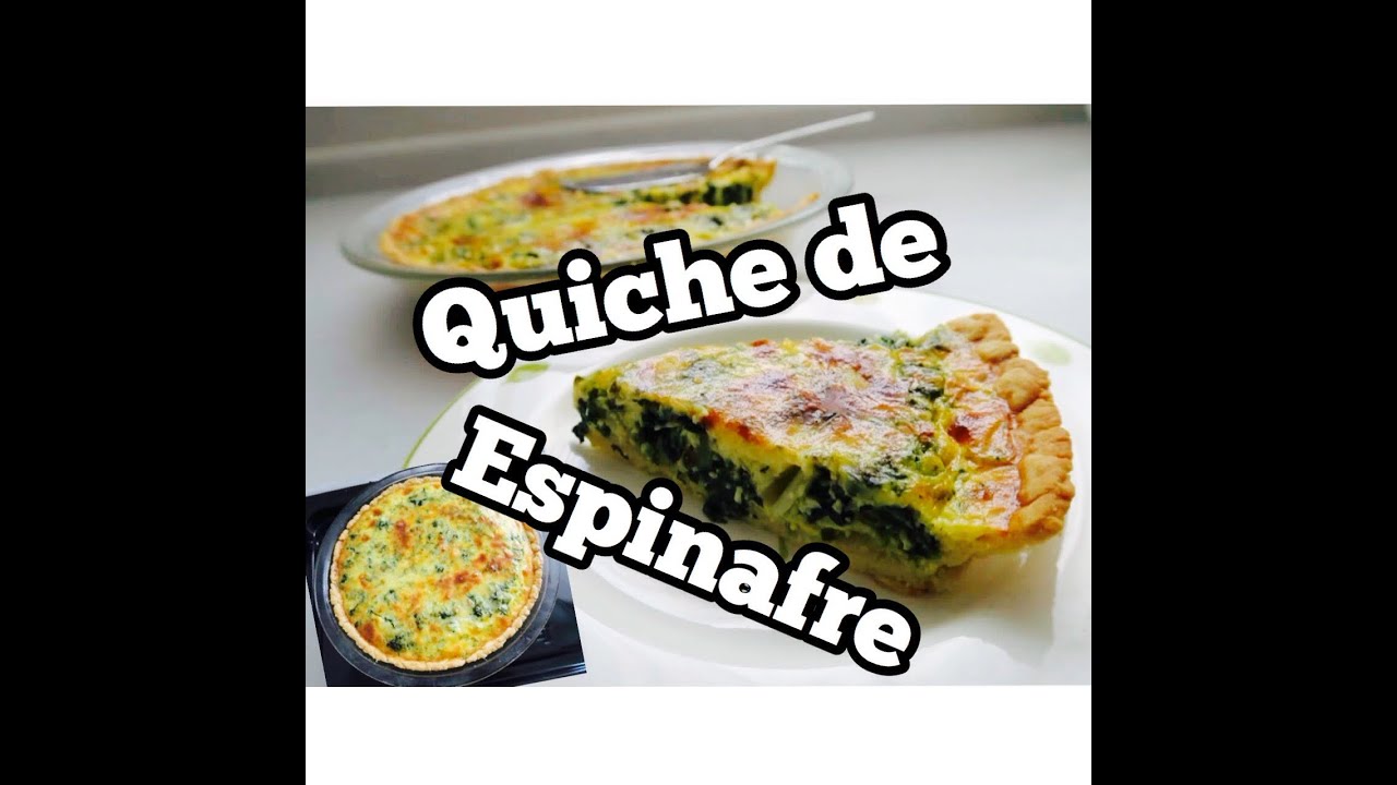 Quiche De Espinafre Fácil e Rápido