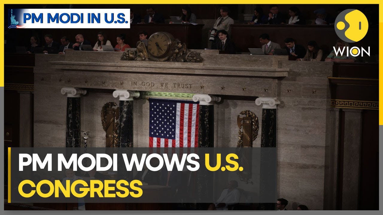 15 standing ovations, 79 applauses marked PM Modi&rsquo;s address to the joint session of the US Congress