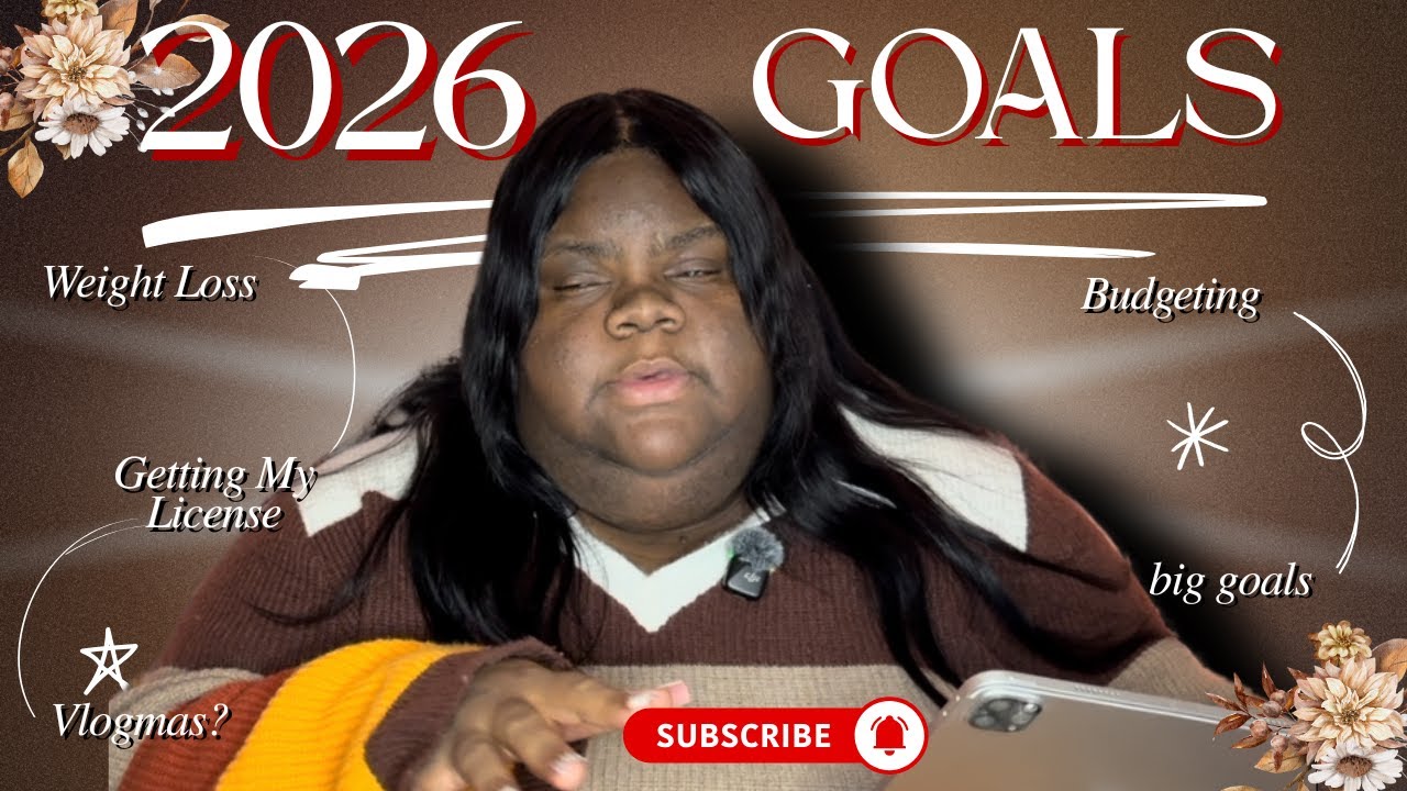 My 2026 Goals | Weight Loss, Budgeting & Life Reset | Aysia Ar'tece 💙