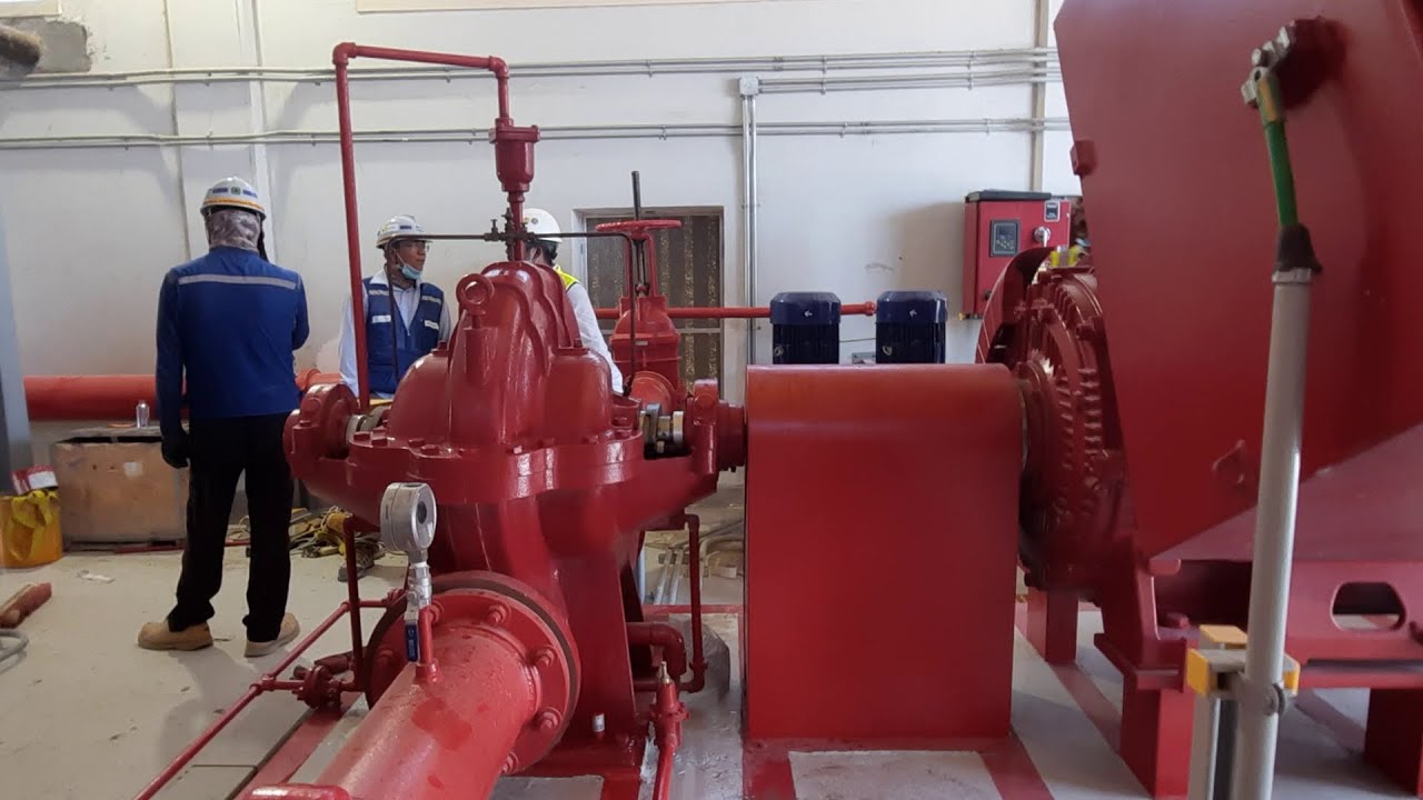 Electric Fire Pump Internal Testing : BUHAY OFW Vlog#5