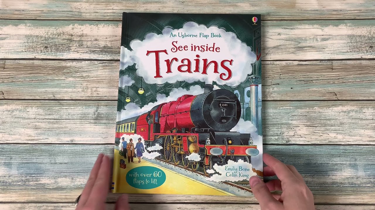 'See Inside Trains' - Usborne Canada