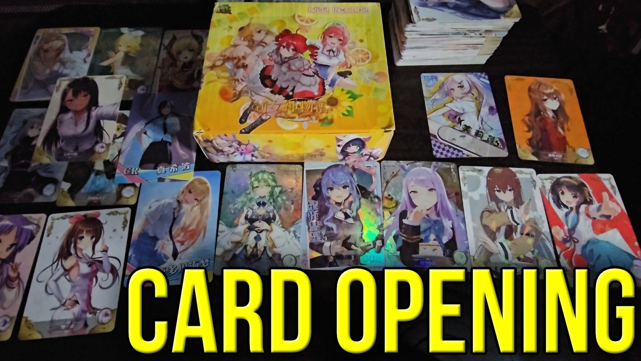 Goddess Story 30 Pack Booster Box CARDS UNBOXING