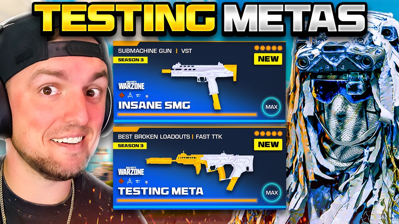 TESTING the TOP 10 *BROKEN* META LOADOUTS in Warzone After the NEW UPDATE (Best Warzone Loadouts)