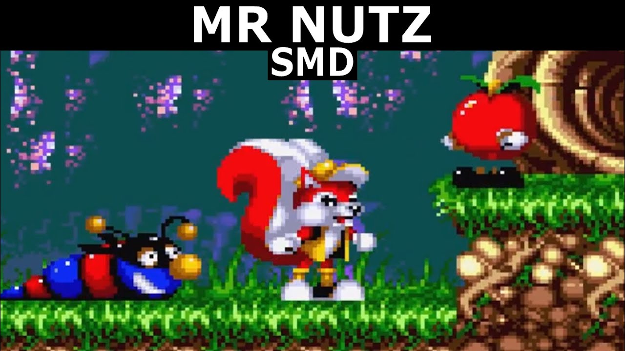 Mr. Nutz (1993) / Sega Mega Drive / Genesis (Пройдено с сейвами)