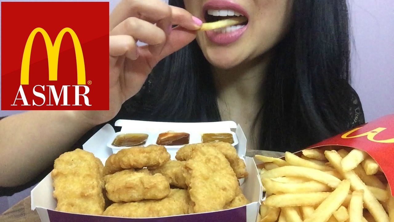 ASMR McDonalds Chicken Nuggets (EATING SOUND) | SAS-ASMR
