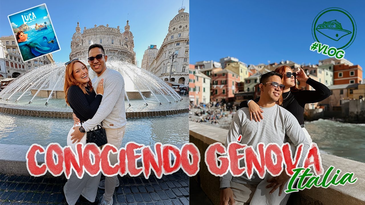 #GÉNOVA en un día/ Conocimos BOCCADASSE el pueblo italiano donde se inspiraron para #luca 🇮🇹