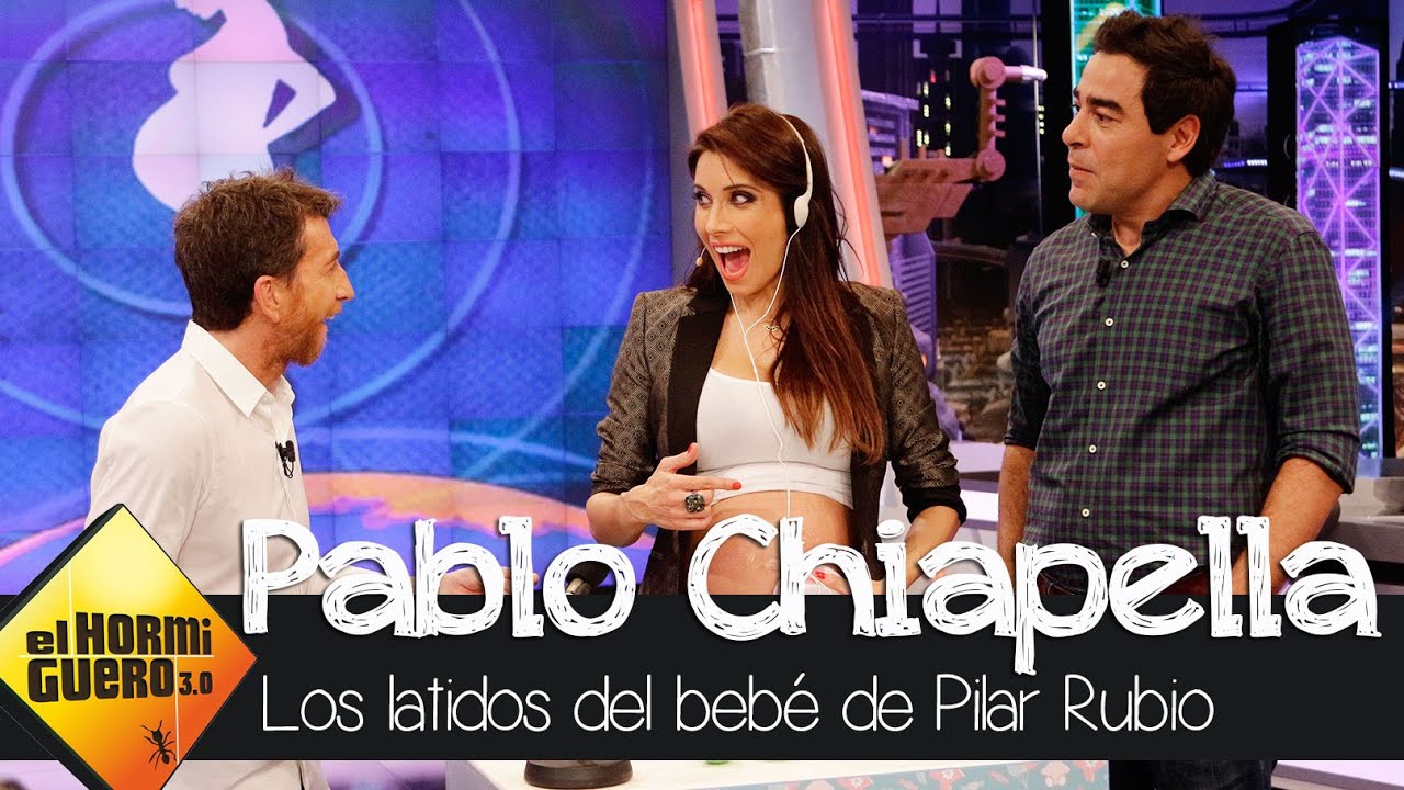 Escuchamos el latido del corazón del bebé de Pilar Rubio - el Hormiguero 3.0