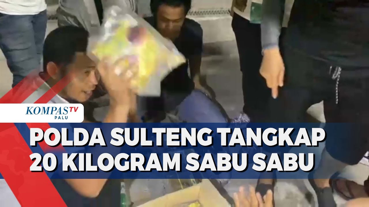 Polda Sulteng Tangkap 20 Kilogram Sabu Sabu