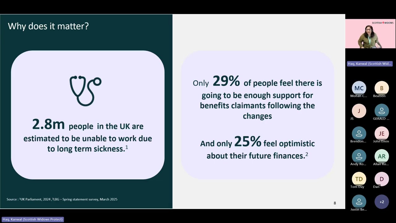 Scottish Widows 'Importance of Income Protection  - Recent Changes to Welfare' Webinar-03.03.26