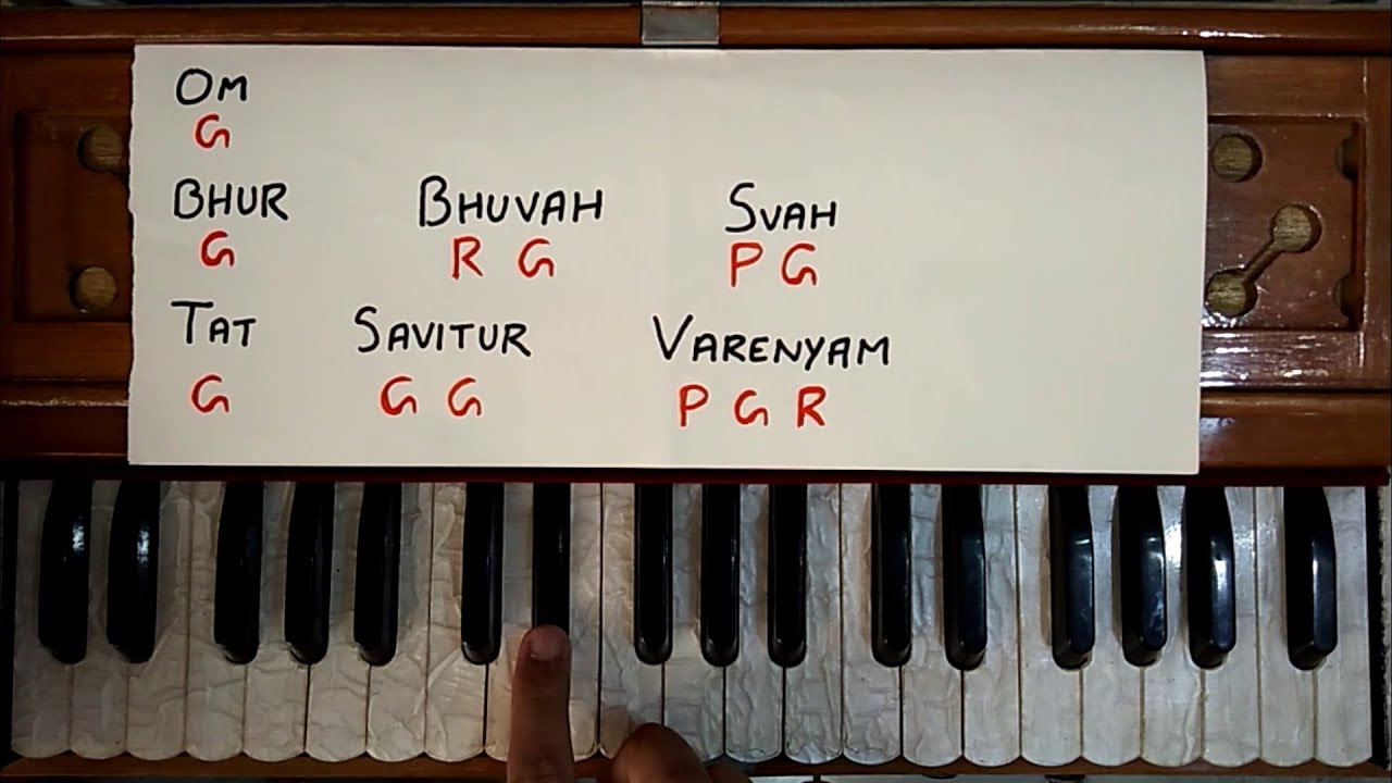 Gyatri Mantra - Learn On Harmonium