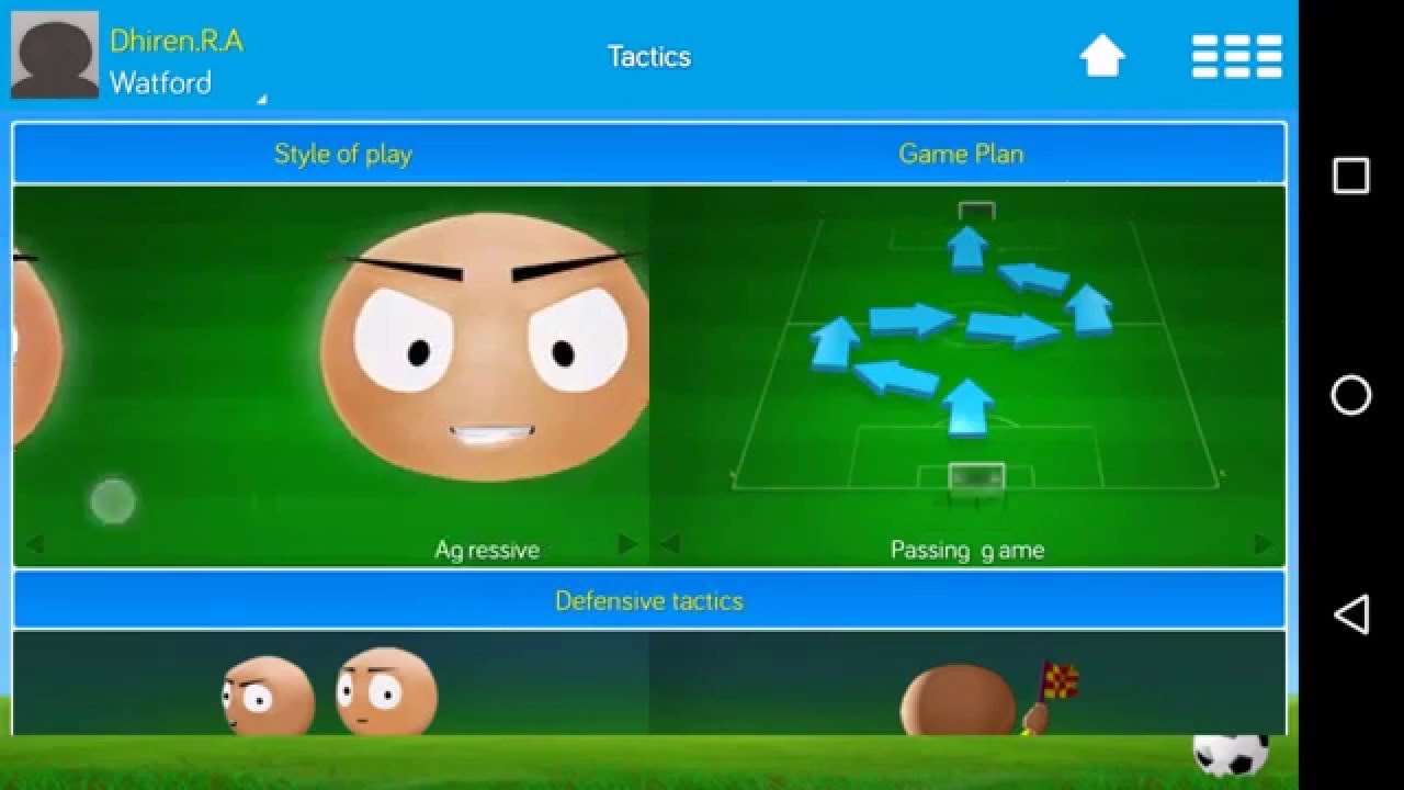 Onilne Soccer Manager OSM |English Premier League Tactics 4-3-3 A formation
