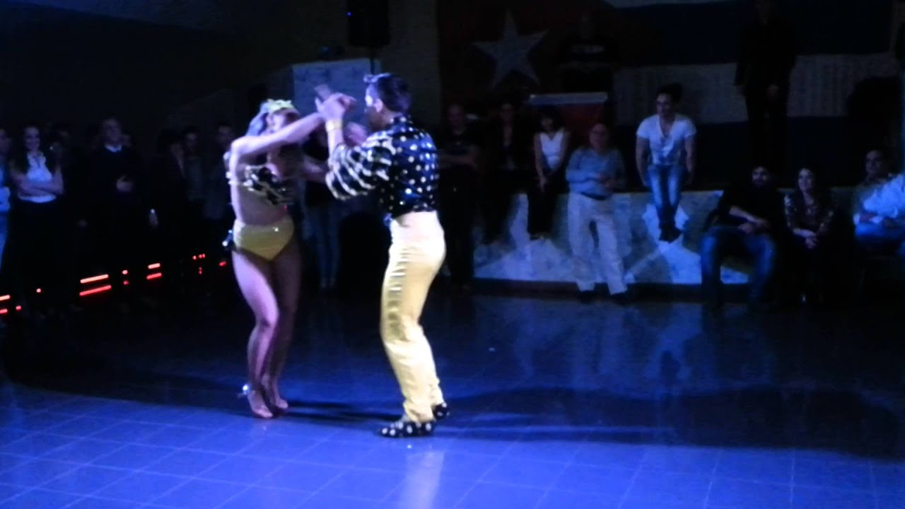 Antonio e Jasmina improvvisazione bachata sensual Osea Byblos 18.03.2016