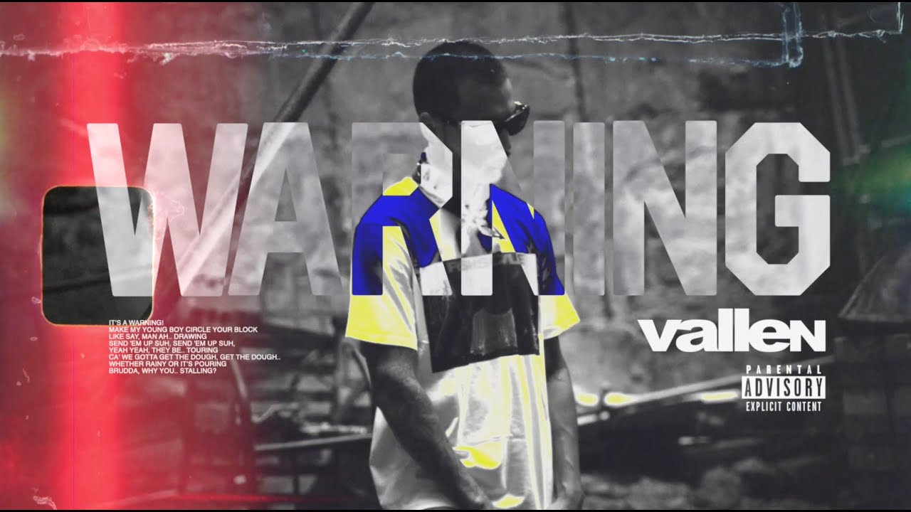 Vallen - Warning (Lyric Video)
