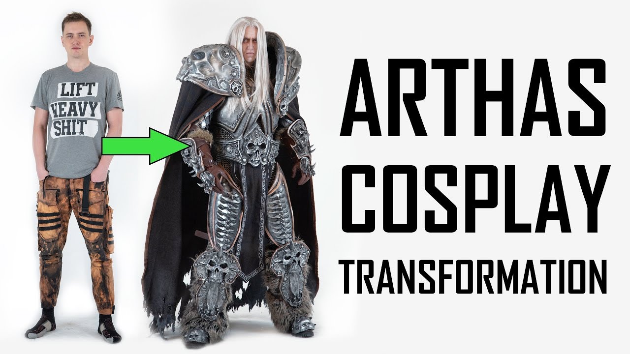 Косплей перевоплощение в Артаса из Warcraft