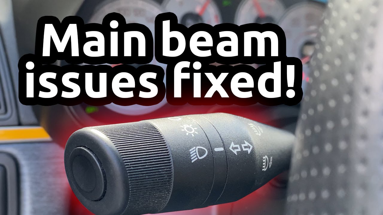 Tutorial: Fixing main beam issues on a Fiat Grande Punto T-Jet *SHORT*