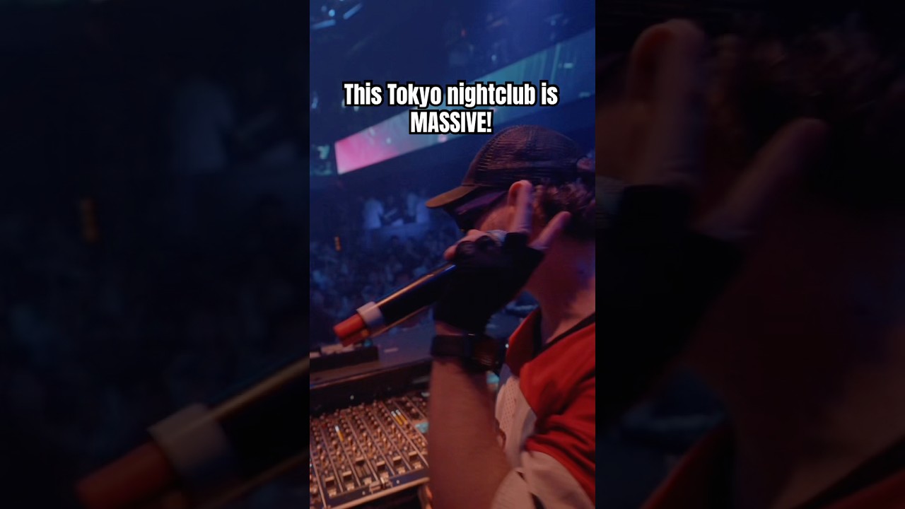 Zouk Tokyo is a massive nightclub! #tokyo #tokyonightclubs #japan #tokyonightlife #zouktokyo