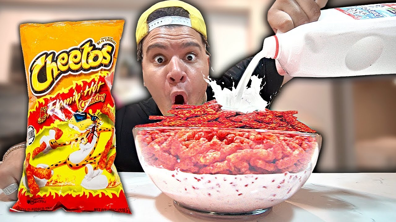 Trying WEIRD Food Combinations People Love!! *HOT CHEETOS & MILK* Gross DIY Foods