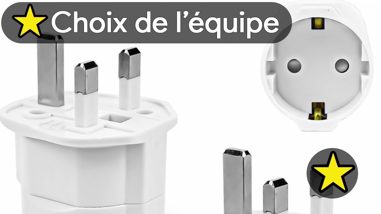 🏆 TOP 3 MEILLEUR ADAPTATEUR DE PRISE ANGLAISE 2025
