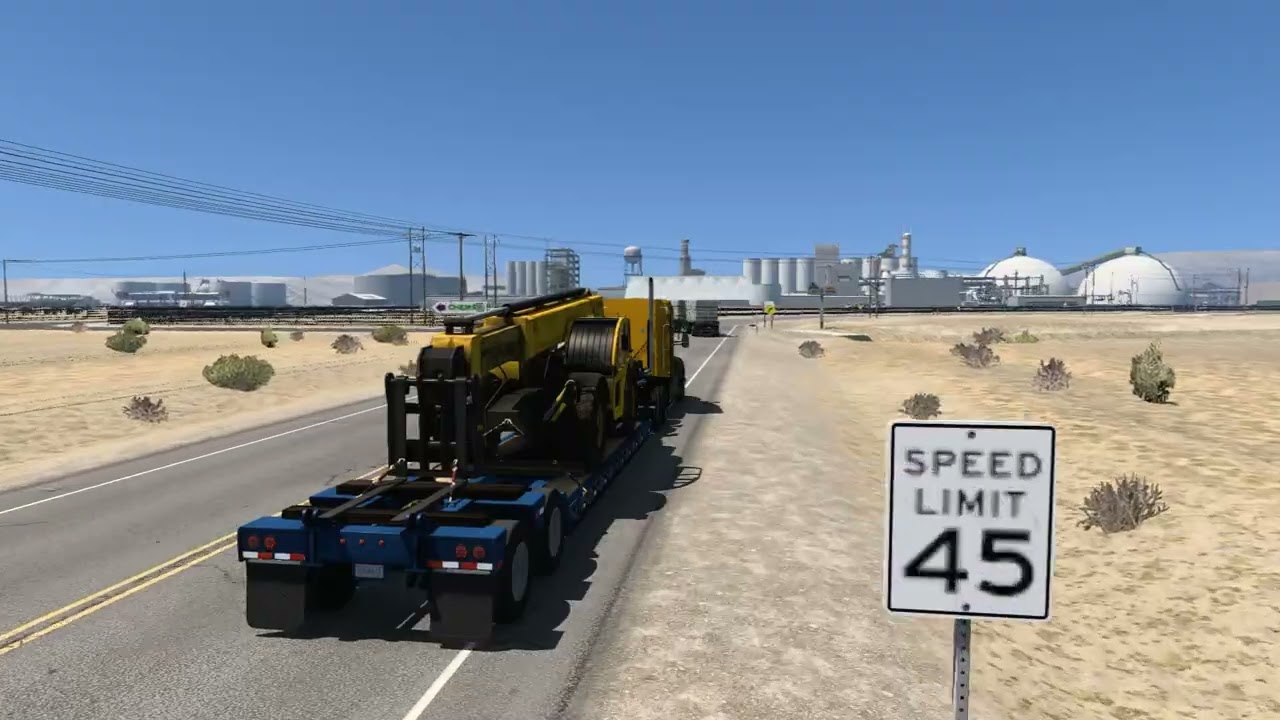 American Truck Simulator 1.58 - Saíndo de San Diego na California no Ats2