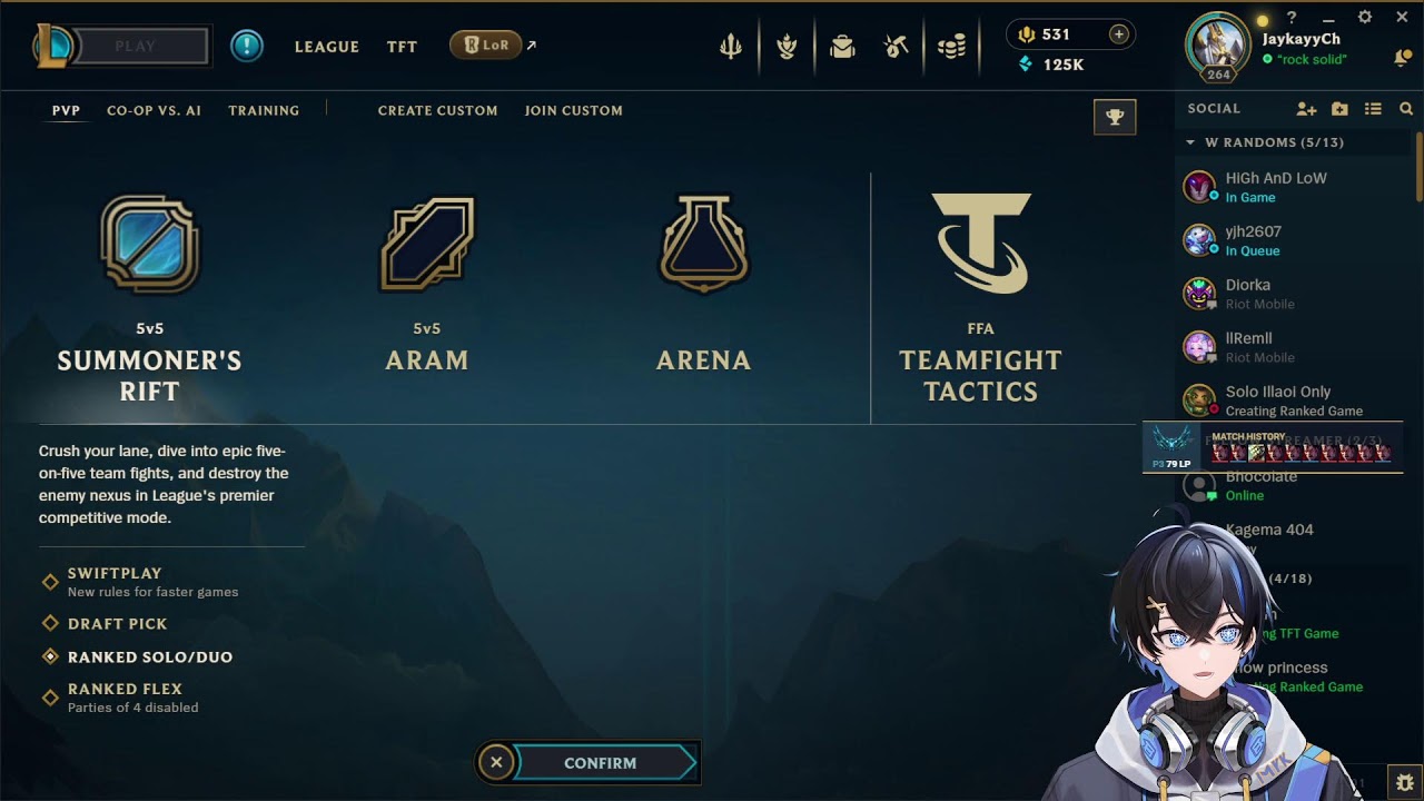 【LoL】Darius ไต่แรงค์ Plat หลบหนีความเจ็บป่วย
