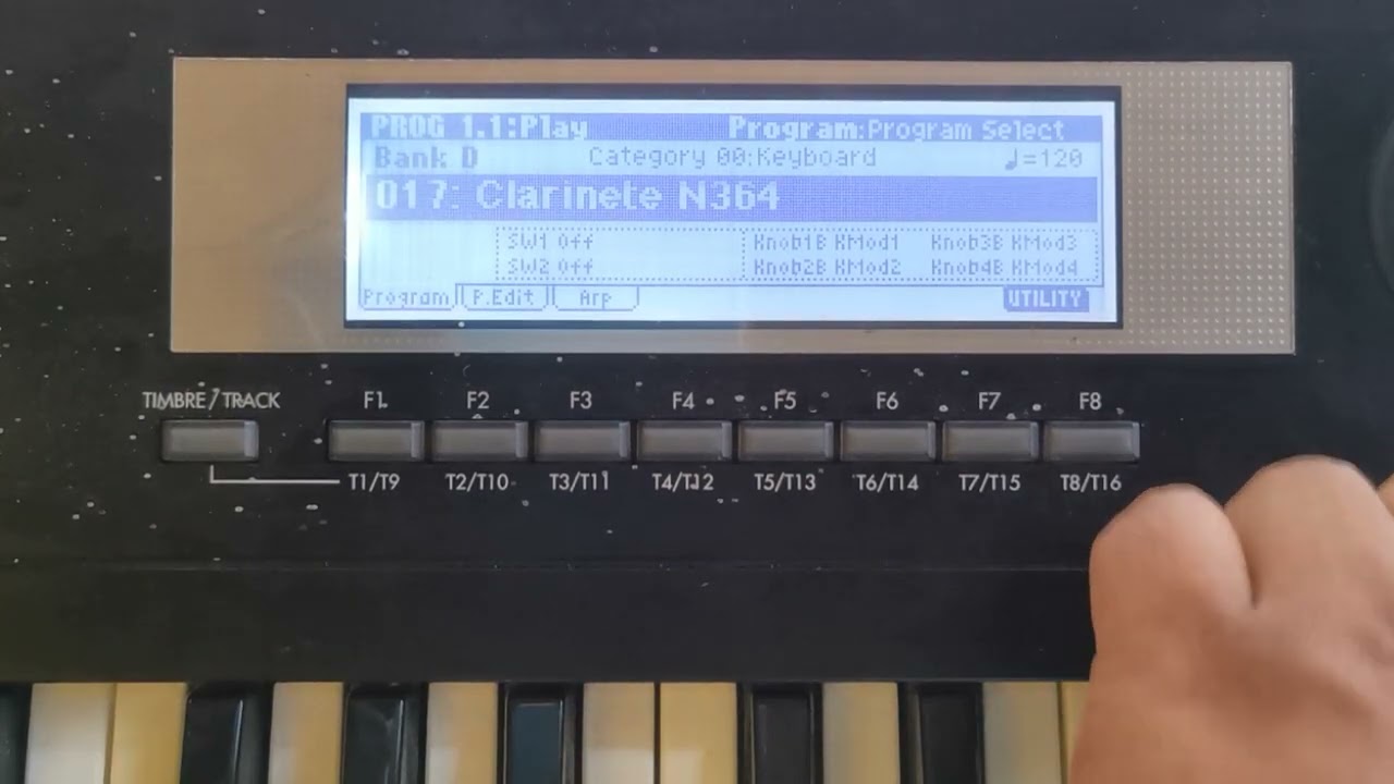 Paquete de samples calentanos para korg triton