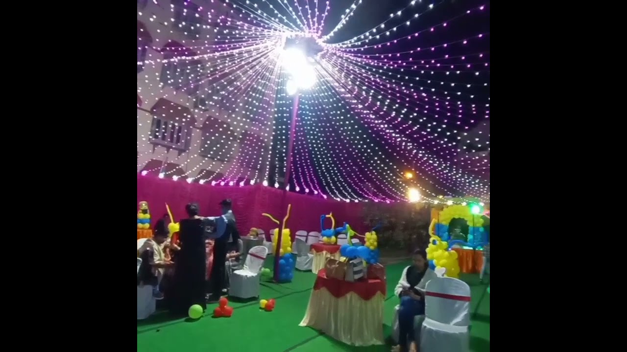 Rajrita B'day Full Events, Catering partner: Aapki Rasoi