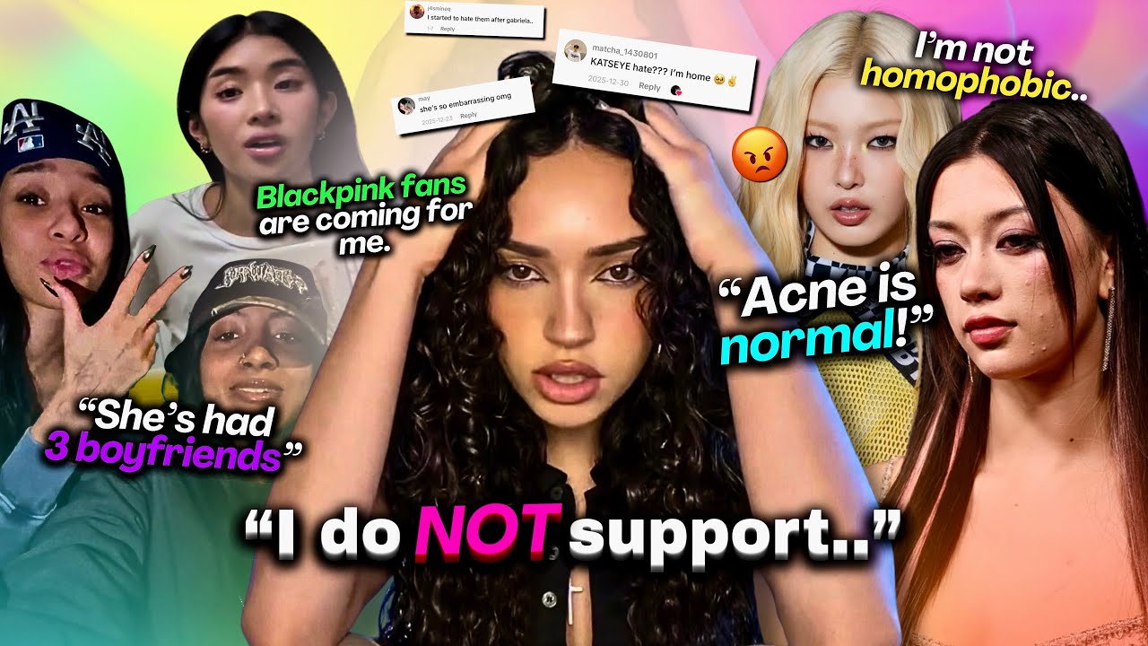 KATSEYE dealing with rumors and hate in a nutshell