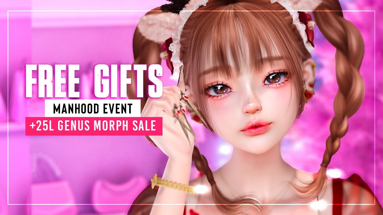 25L GENUS Morph Sale  | -75% OFF LELUTKA Heads | FREE GIFTS Manhood event + Sales Second Life