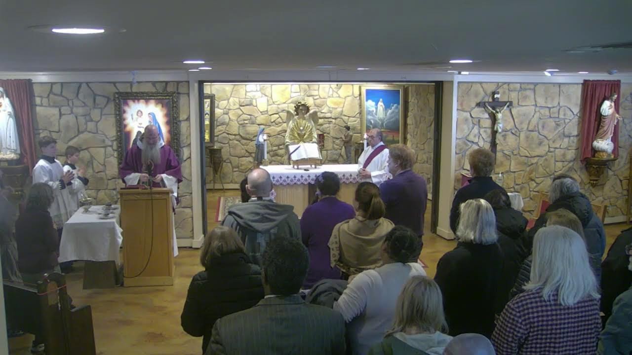 Ash Wednesday February 18, 2026 |The Rosary and Mass from The Blue Army Shrine of Our Lady of Fatima