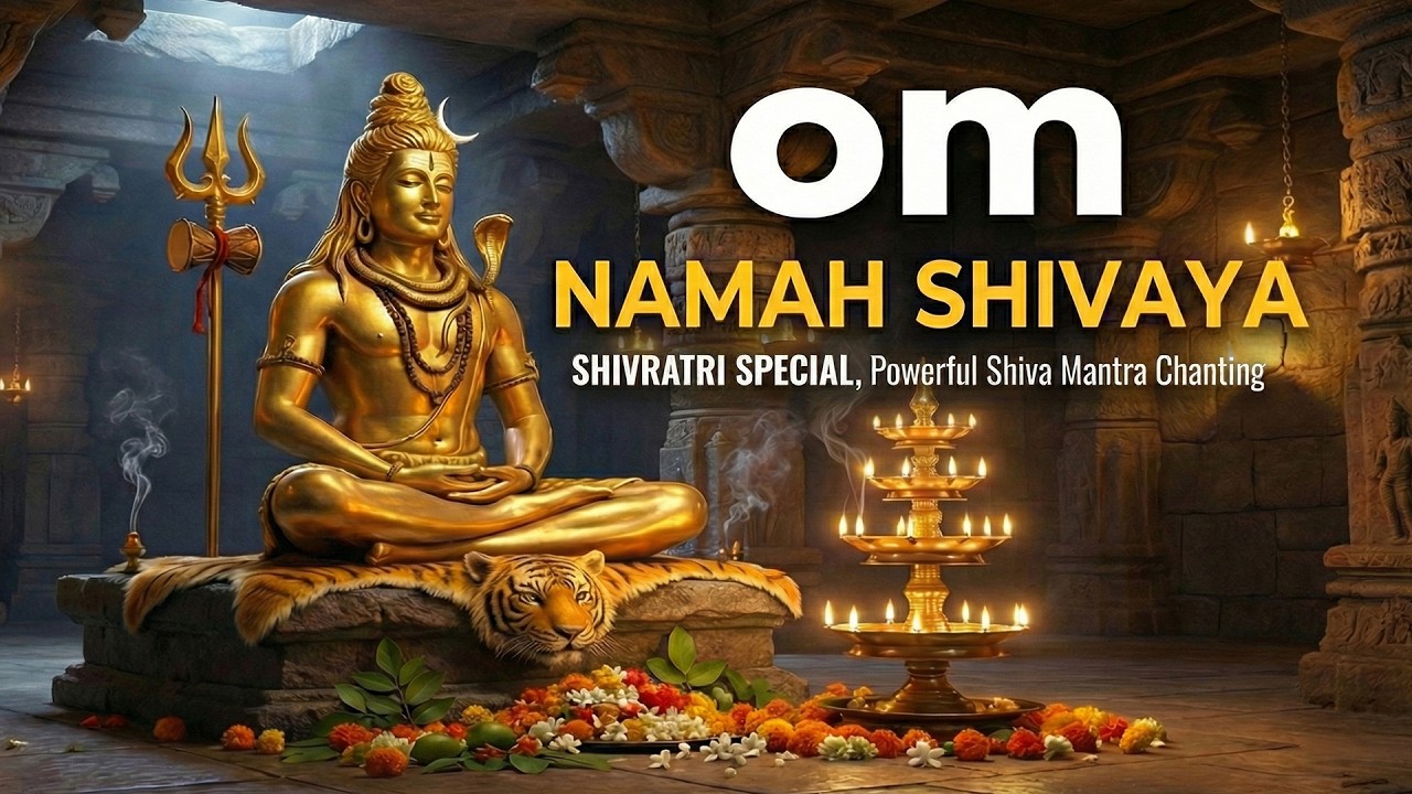 Om Namah Shivaya Chanting | Powerful Mantra for Healing, Protection & Inner Peace | MAHASHIVRATRI |