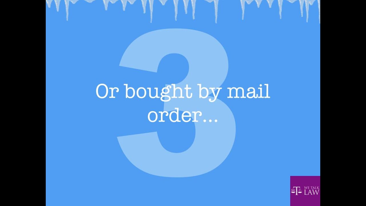 Returning Gifts and Consumer Rights