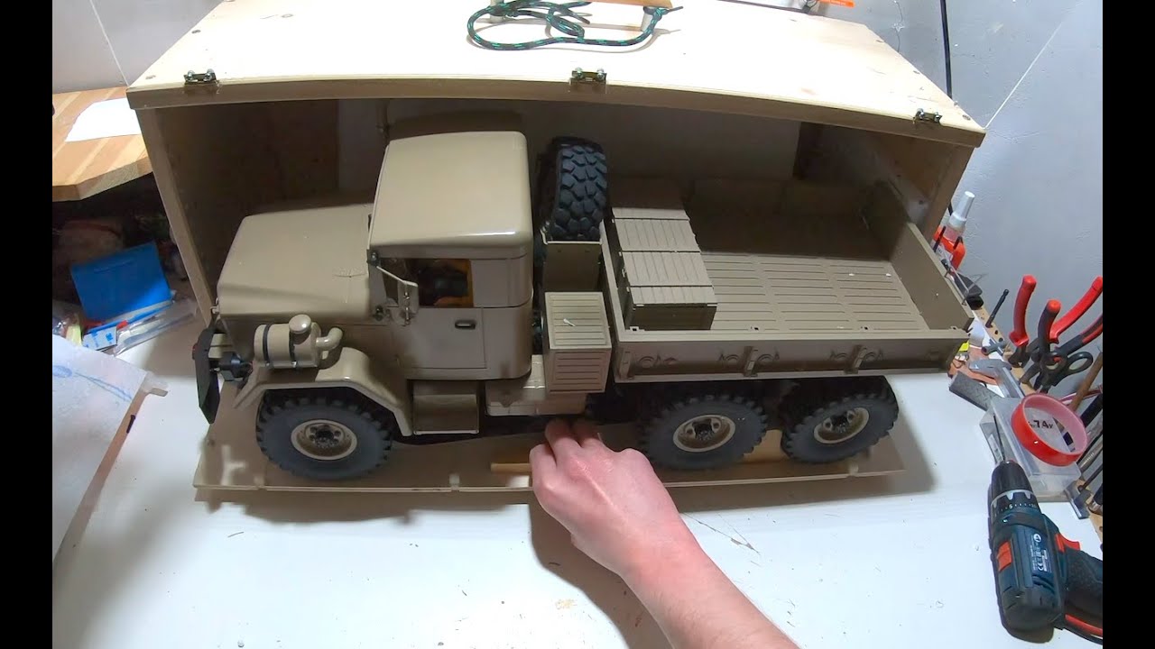 unboxing a used Reo M35 - Cross RC HC6 - 6x6 RC Truck
