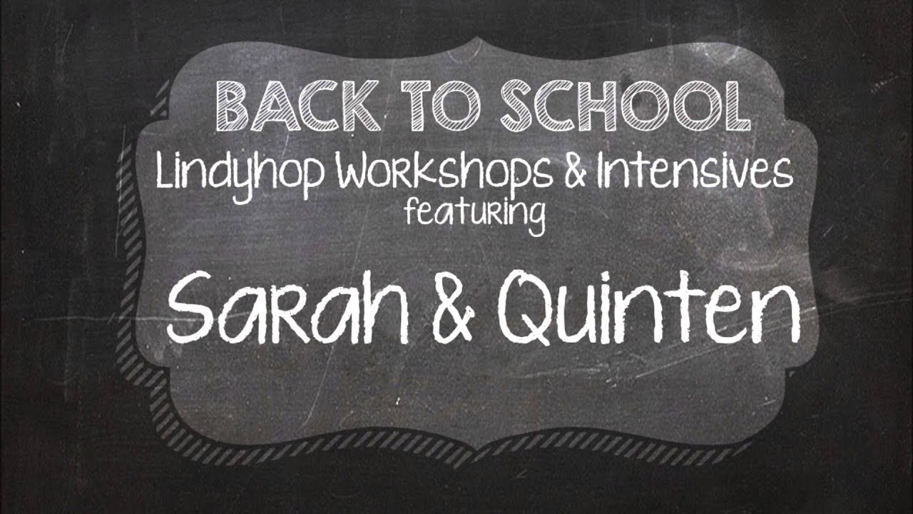 Back To School Lindyhop Workshops & Intensives