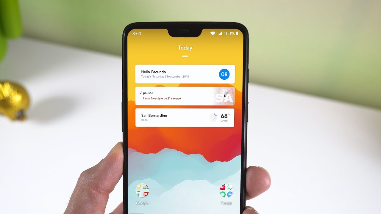 What's on my OnePlus 6? (Android Pie)