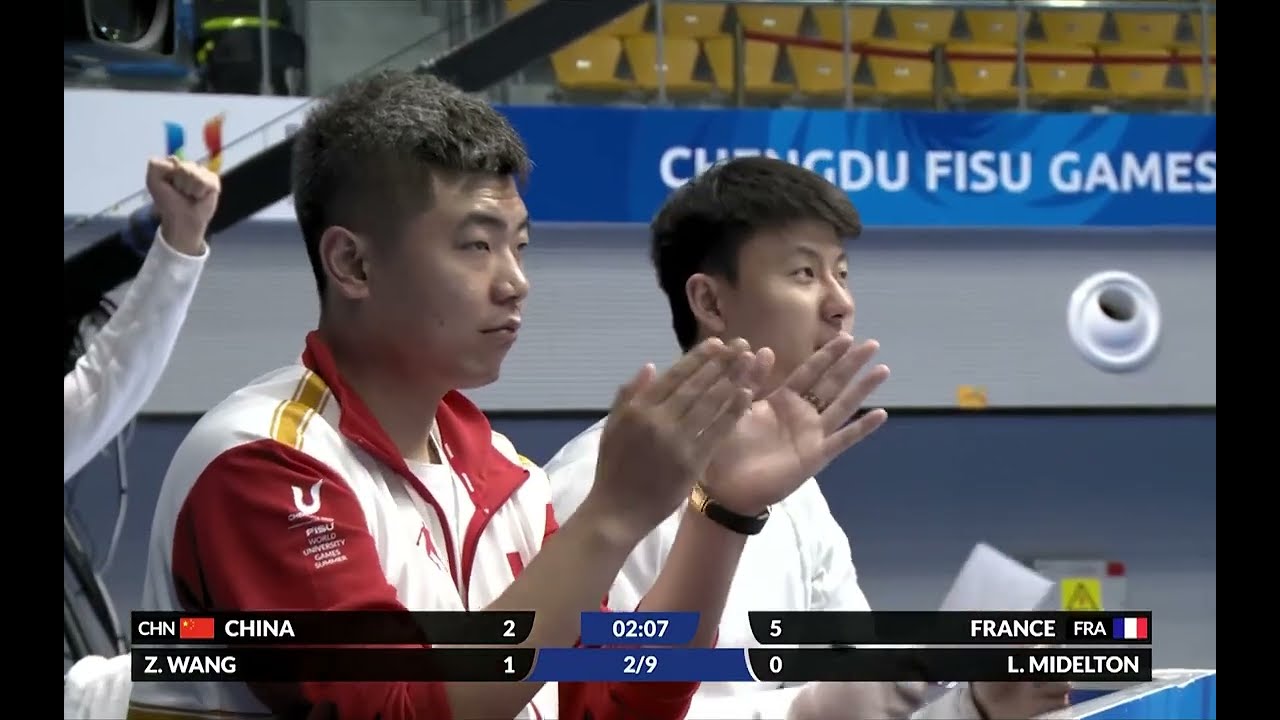 University Games 2023 SME TEAM - GOLD - China v France