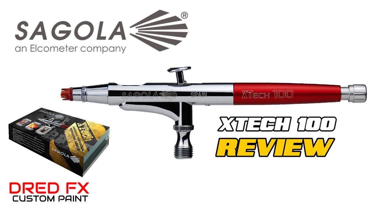 Spray test and a close look at the SAGOLA XTECH 100 Airbrush