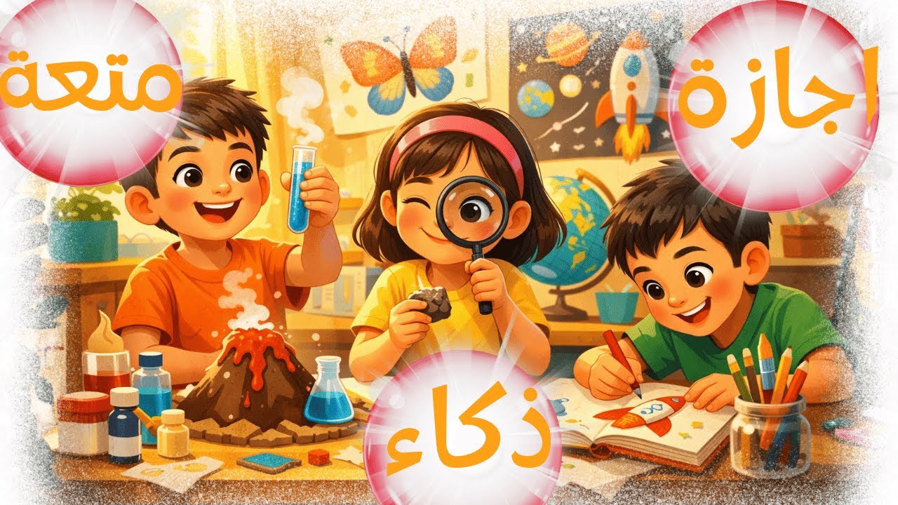 لما الإجازة تبقى لعب… واللعب يبقى تعليم | حلقة كاملة بصوت الأطفال
