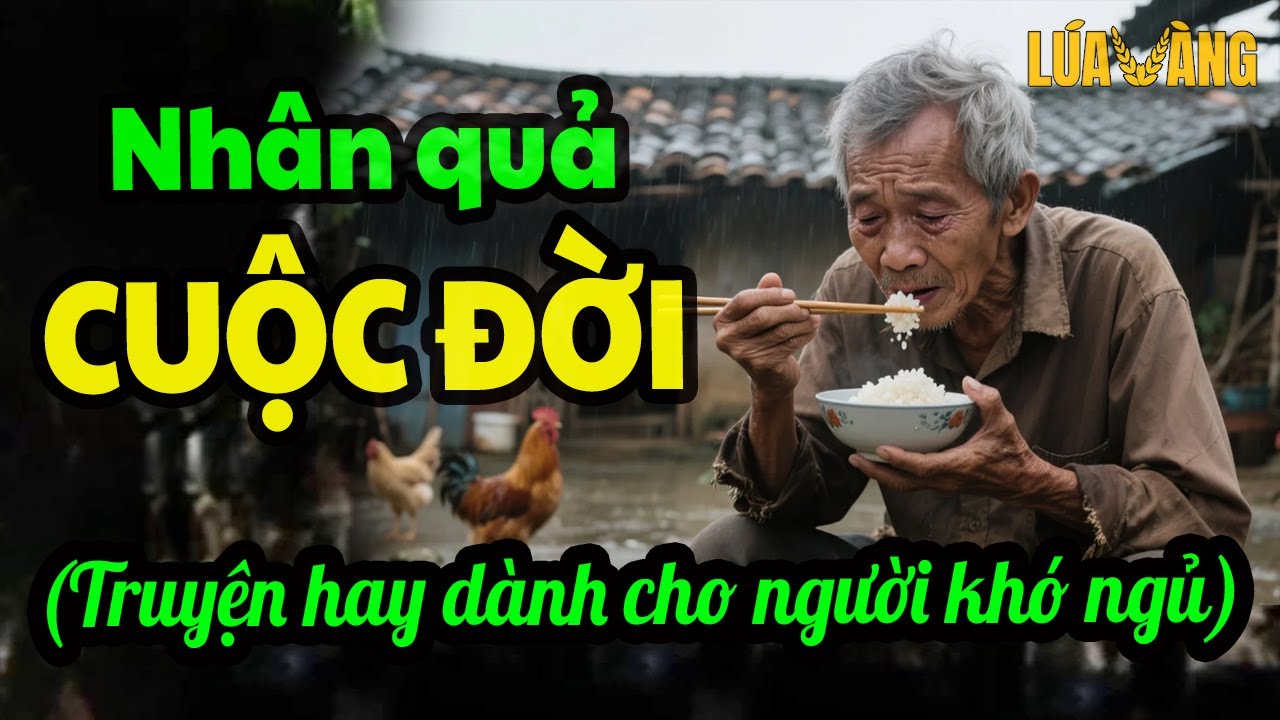 NH&Acirc;N QUẢ CUỘC ĐỜI - Truyện Cực Hay D&agrave;nh Cho Người Kh&oacute; Ngủ | Đọc Truyện Đ&ecirc;m Khuya L&uacute;a V&agrave;ng