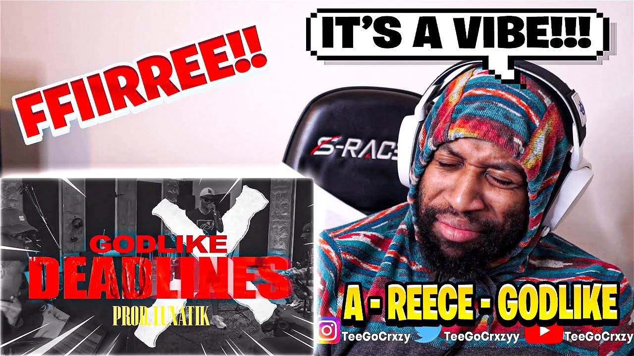 SOUTH AFRICA WHAT UP!!!🇿🇦 JUST HUMAN MUSIC!! A-Reece - GODLIKE (Official Visualiser) (REACTION)