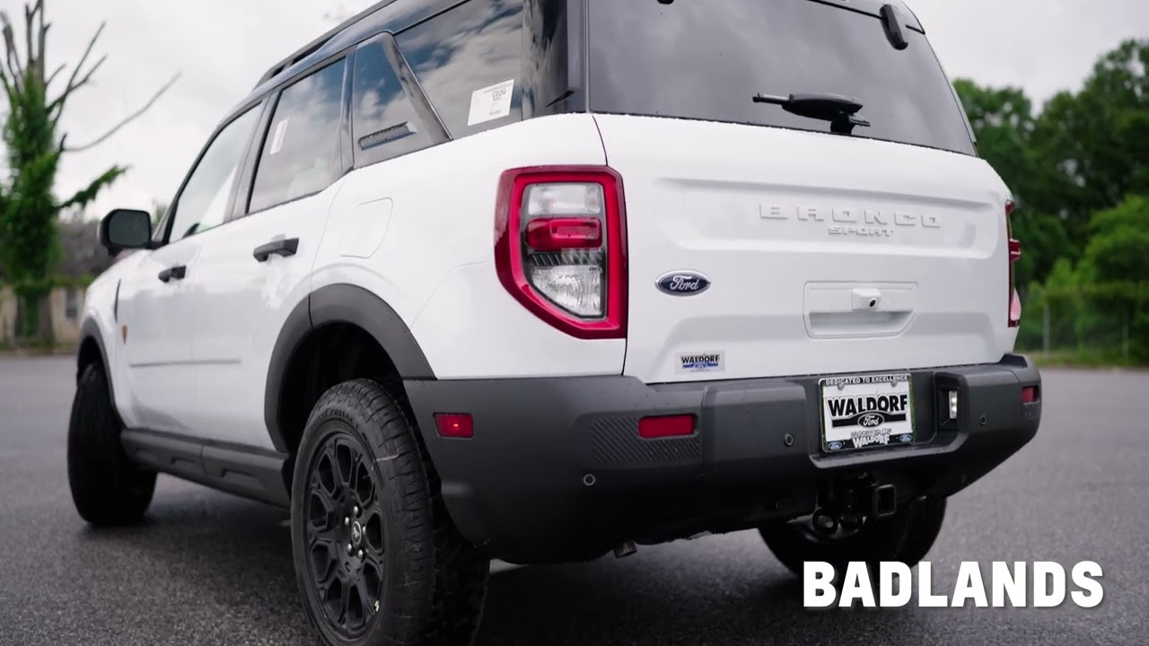 2025 Bronco Sport Badlands vs. Big Bend | Which One Is Right for You?