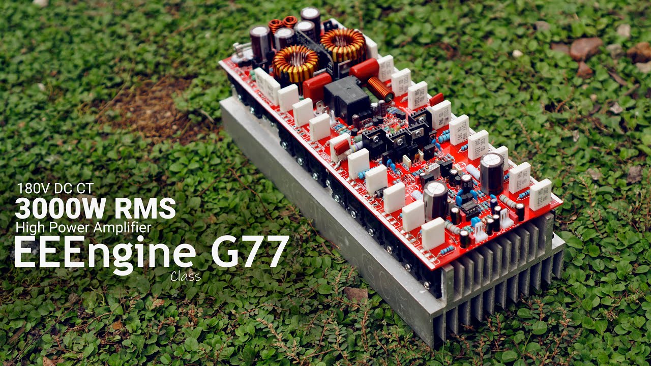 High Power Amplifier Class EEEngine G77