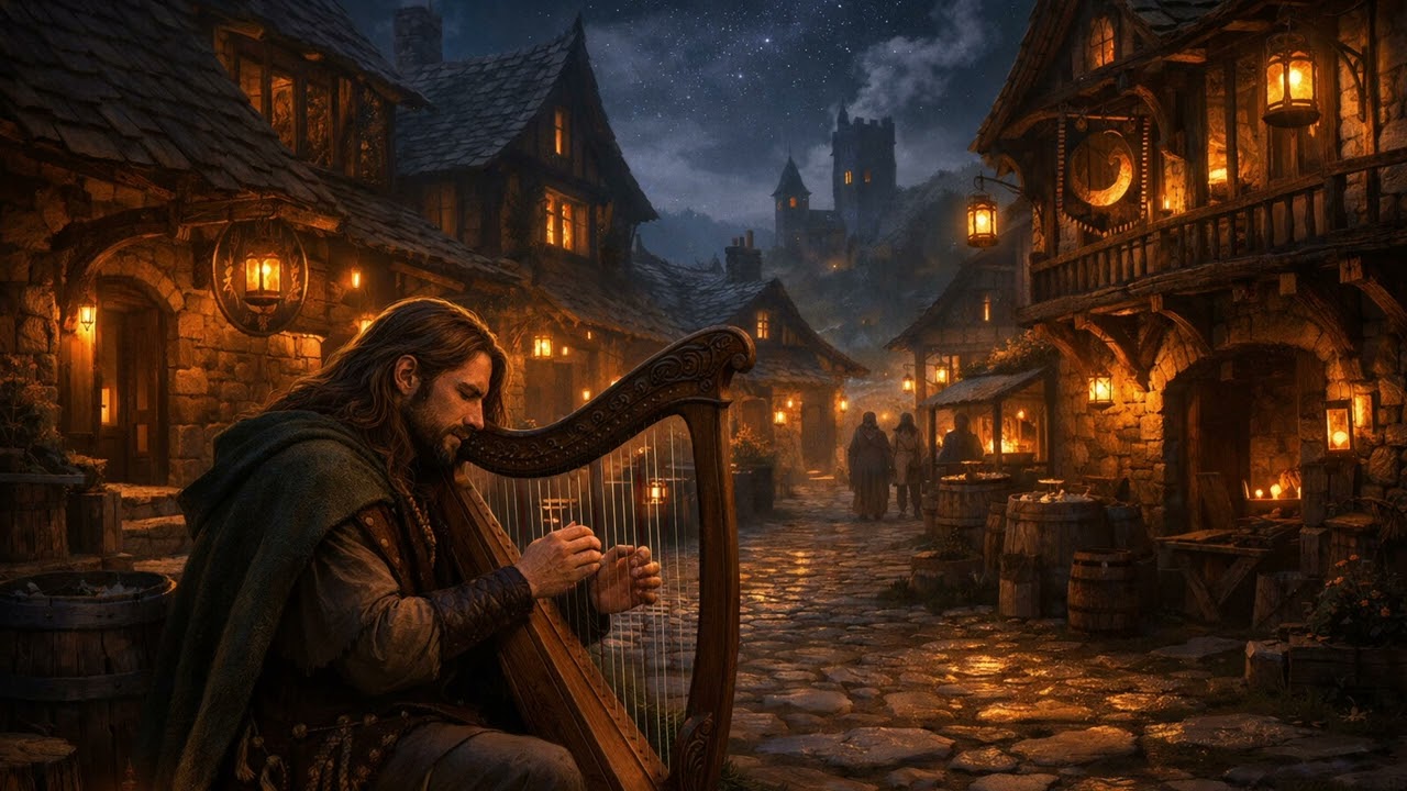 Whispers of Taverns and Castles | Medieval Bard Music | Tavern Songs & Fantasy Ambience