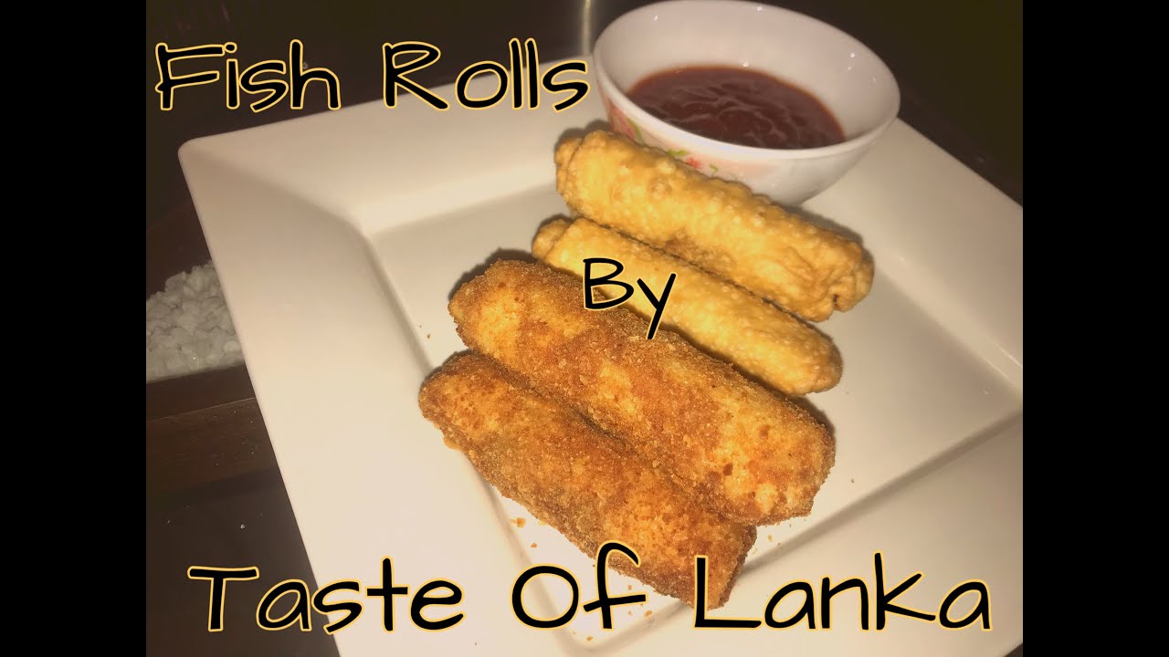 මාළු රෝල්ස් | Maalu rolls | Fish rolls recipe by Taste Of Lanka - 2 in 1